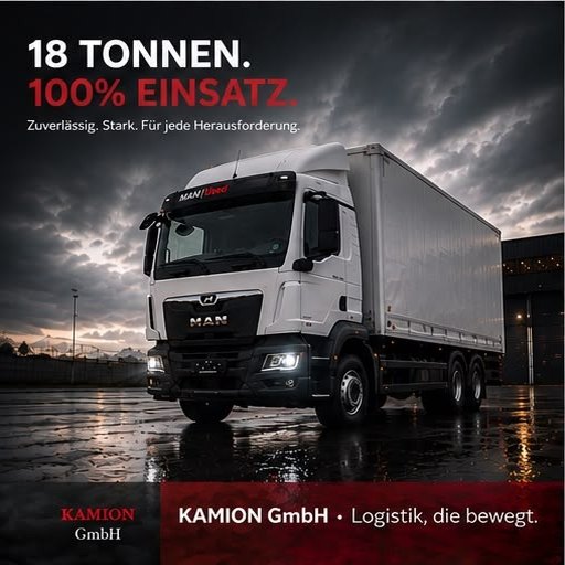 Kamion GmbH 18-Tonner – Euro 6 Fahrzeug